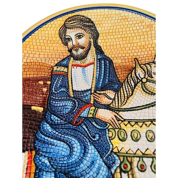 Veneto Flair Abramo e il Viaggio Limited Edition Plate Hand Painted by Franco La - Picture 4 of 11